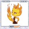 Cute Flame Character SVG Design for Instant Download 1 Cute Flame Character SVG Design for Instant Download