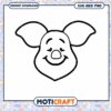 Cute Cartoon Pig SVG Clipart for Kids Crafts Download 2 Cute Cartoon Pig SVG Clipart for Kids Crafts Download