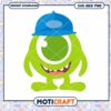 Cute Cartoon Monster Character SVG Instant Download File 1 Cute Cartoon Monster Character SVG Instant Download File