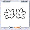 Cute Cartoon Hand SVG Design for Craft Projects Download 2 Cute Cartoon Hand SVG Design for Craft Projects Download