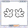 Cute Cartoon Hands Clipart SVG for Creative Projects 1 Cute Cartoon Hands Clipart SVG for Creative Projects
