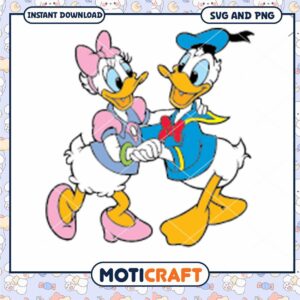 Cute Cartoon Ducks SVG Download for Crafts and Design
