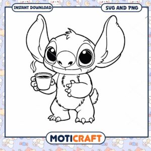 Cute Cartoon Creature SVG Download for Crafting Fun