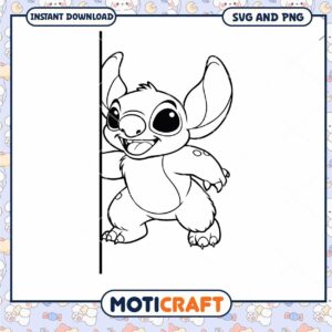 Cute Cartoon Character SVG for Kids Coloring Fun Download