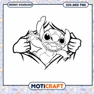 Cute Cartoon Character SVG for Fun Crafting Projects