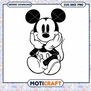 Cute Cartoon Character SVG Download for Crafts and Design