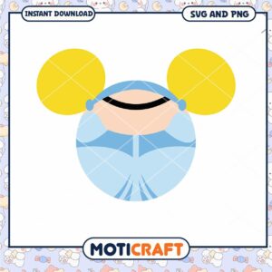 Cute Cartoon Character SVG Design for Easy Download