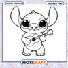 Cute Cartoon Character Playing Ukulele SVG Download 1 Cute Cartoon Character Playing Ukulele SVG Download