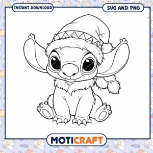 Cute Cartoon Character Coloring Page Download SVG PNG