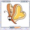 Cute Butter Biscuit Butterfly SVG Instant Download Design 1 Cute Butter Biscuit Butterfly SVG Instant Download Design