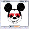 Cool Mickey Mouse SVG with Sunglasses Instant Download 2 Cool Mickey Mouse SVG with Sunglasses Instant Download