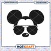 Cool Cartoon Mouse in Sunglasses SVG and PNG Download 1 Cool Cartoon Mouse in Sunglasses SVG and PNG Download