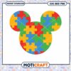 Colorful Puzzle Mickey Mouse SVG Art for Instant Download 2 Colorful Puzzle Mickey Mouse SVG Art for Instant Download