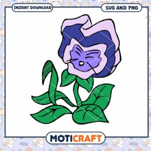 Colorful Flower SVG Design for Digital Download Art