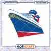 Colorful Cruise Ship SVG Design for DIY Projects 1 Colorful Cruise Ship SVG Design for DIY Projects