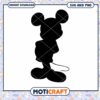 Classic Mouse Silhouette SVG Cute Design for Crafts