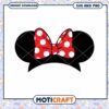 Classic Minnie Mouse Bow SVG File for Crafting Fun