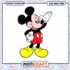 Classic Mickey Mouse SVG File for Fun Craft Projects