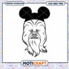 Chewbacca Mickey Mouse Hat SVG Instant Download Design