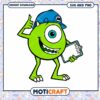 Cheerful Green Monster SVG Clipart Download for Crafts