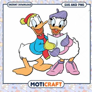 Cheerful Duck Characters SVG Design for Fun Projects