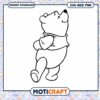 Cheerful Bear Character SVG for Crafting Projects Download
