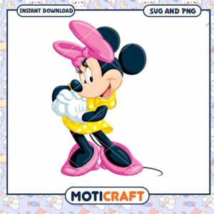 Charming Minnie Mouse SVG for Fun Craft Projects