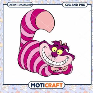 Charming Mischievous Cat Illustration SVG Instant Download