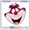 Charming Cheshire Cat SVG Instant Download for Crafts