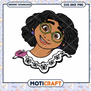 Charming Cartoon Character SVG for Instant Download