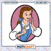 Charming Belle Character SVG Digital Download Art 1 Charming Belle Character SVG Digital Download Art