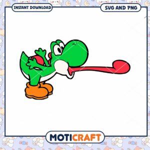 Yoshi Character Clipart Download, Fun SVG and PNG Graphics