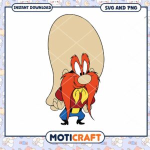 Yosemite Sam SVG PNG Instant Download