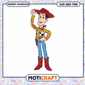 Woody SVG PNG Instant Download