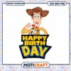 Woody SVG Birthday Card Instant Download