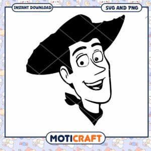 Woody Character SVG PNG Download, Perfect for Craft Projects