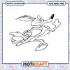 Wile E Coyote SVG, PNG Instant Download