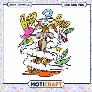 Wile E Coyote SVG Cut File