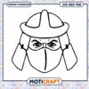 Warrior Helmet Design for Download, Perfect for Crafts and DIY Projects
