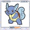 Wartortle SVG PNG Instant Download