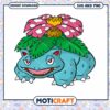 Venusaur SVG PNG Instant Download