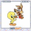 Tweety and Wile E. Coyote SVG