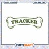 Tracker Dog Bone SVG PNG Cut File