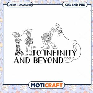 Toy Story SVG To Infinity And Beyond