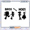 Toy Story SVG Bros Before Hoes Silhouette