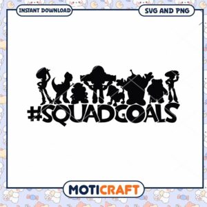 Toy Story Squad Goals SVG