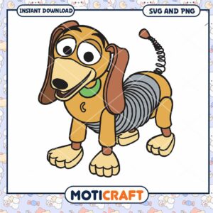 Toy Story Slinky Dog SVG Cut File