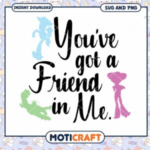Toy Story Friend SVG Cut File
