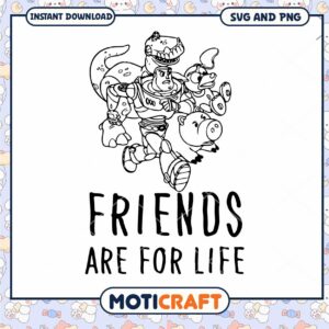 Toy Story Friends SVG Cut File