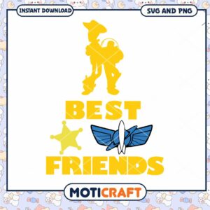 Toy Story Best Friends SVG Cut File